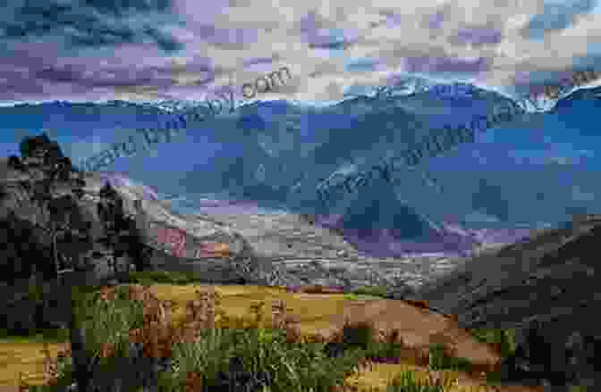 A Breathtaking Panoramic View Of The Sacred Valley, Showcasing The Majesty Of The Andes Mountains And The Lush Greenery Of The Valley Floor. Doves Fly In My Heart: My Love Affair With Peru