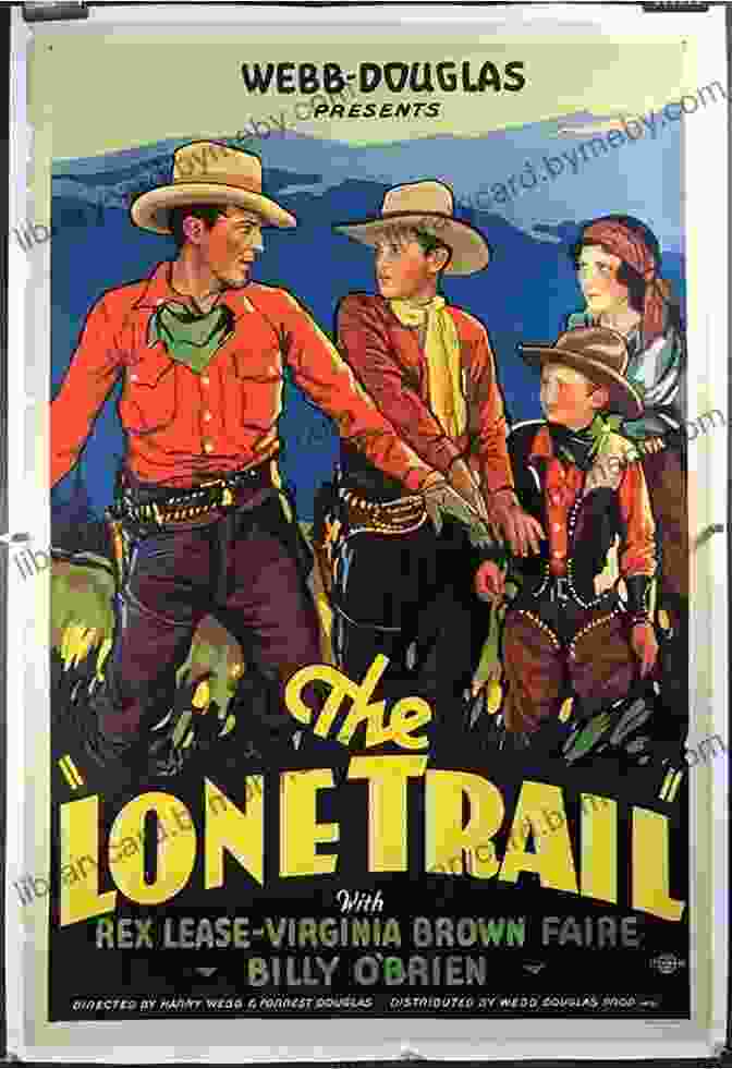 A Classic Western Film Poster Featuring A Lone Cowboy On Horseback. The Western (Inside Film) David Lusted