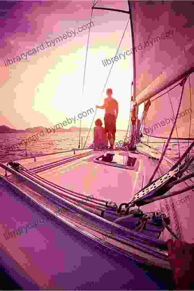 A Couple Enjoying A Sunset On A Sailing Boat The Adlard Coles Of Mediterranean Cruising