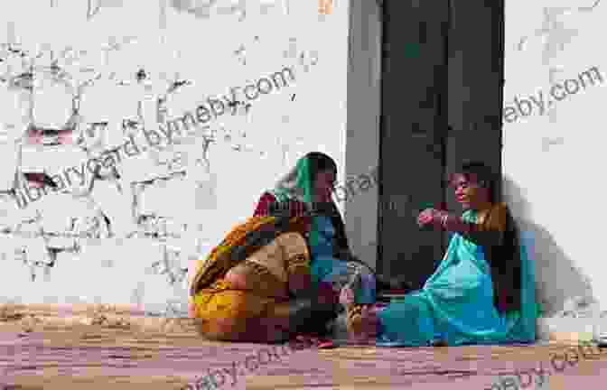 A Desert Indian Woman Sitting With Her Children On A Porch. Desert Indian Woman: Stories And Dreams