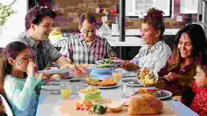 A Family Gathered Around A Table Eating Betty Jo S Famous Cowboy Cookin : From The Kitchen And Ranch Of A Florida / Alabama Grandma