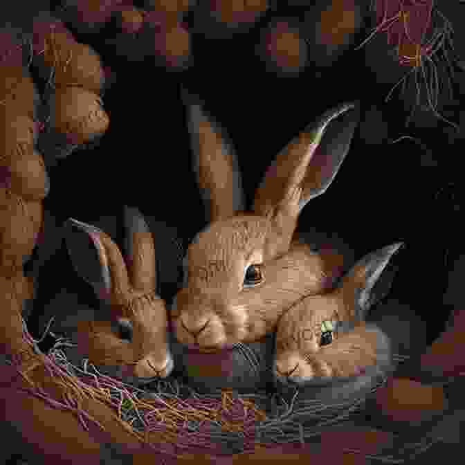 A Family Of Bunnies Huddled Together In A Cozy Burrow The Rabbit Who Hated Carrots: (Beautifully Illustrated Children S Bedtime Story For Ages 1 8 With Bunnies)