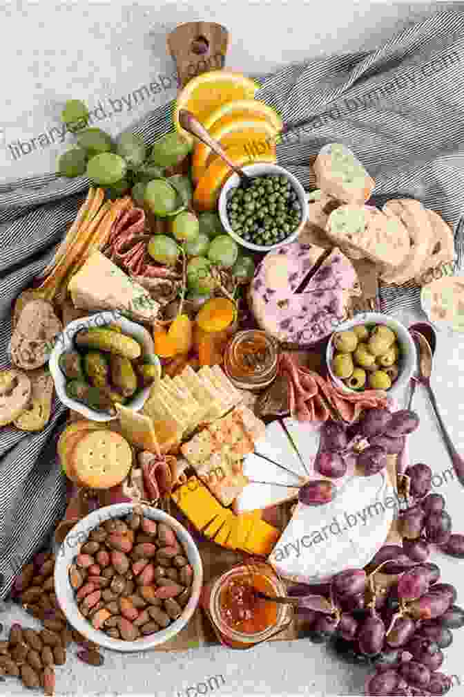 A Mouthwatering Gourmet Charcuterie Board Overflowing With Premium Cheeses, Cured Meats, And Decadent Spreads. The Best Charcuterie Board: The Charcuterie Board Ideas In 2024