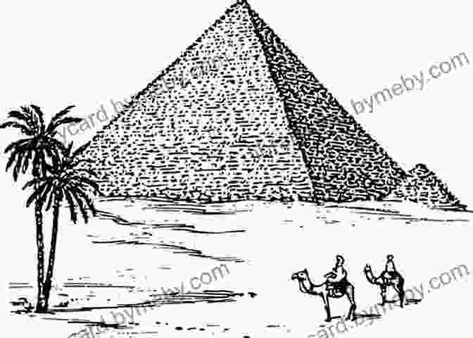 A Silhouette Of The Great Pyramid At Giza. The Secret Of The Great Pyramid: How One Man S Obsession Led To The Solution Of Ancient Egypt S Greatest Mystery