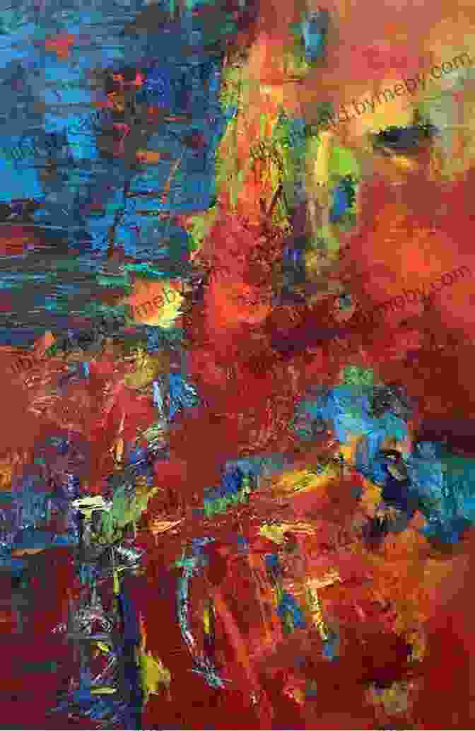 A Vibrant Abstract Painting By Brendan Allard, Featuring Bold Strokes And Vibrant Colors Gone Painting: A Photo Art Cataloguing The Paintings Of Irish Artist Brendan Allard