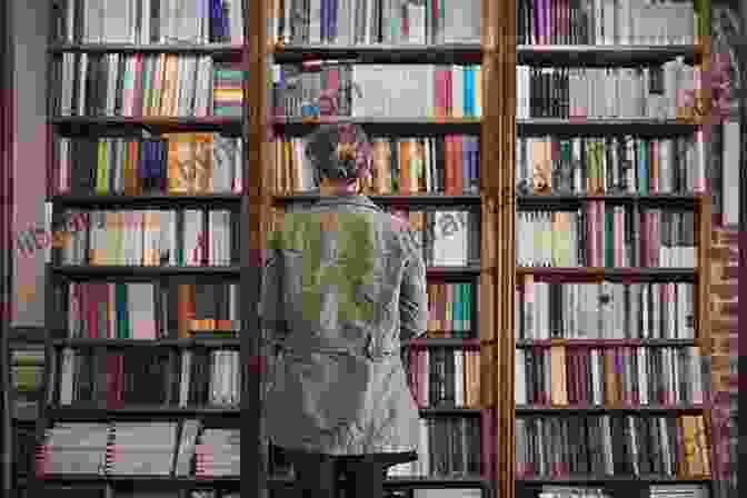 A Woman Standing In Front Of A Bookshelf, Her Hand On A Book With A Determined Expression. All Good Things: A Memoir About Genetic Testing Infertility And One Woman S Relentless Search For Happiness