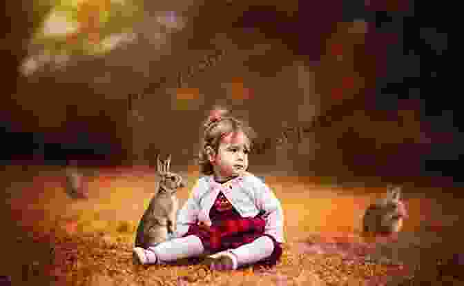 A Young Girl And A Rabbit Sitting In A Field, Surrounded By Lush Greenery Because Of The Rabbit (Scholastic Gold)