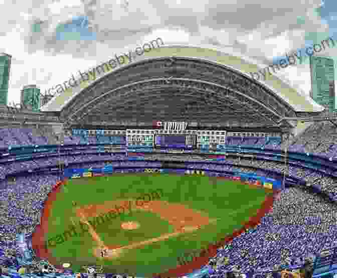 Aerial View Of Rogers Centre, Home Stadium Of The Toronto Blue Jays If These Walls Could Talk: Toronto Blue Jays: Stories From The Toronto Blue Jays Dugout Locker Room And Press Box