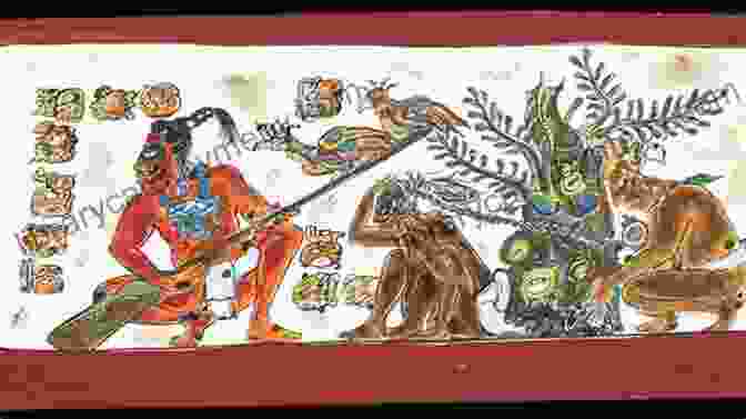 An Ancient Mayan Depiction Of The Creation Of The World The Sea Ringed World: Sacred Stories Of The Americas