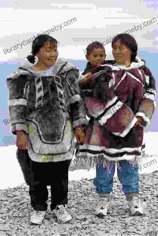 An Inuit Woman Wearing Traditional Clothing Arctic Sunrise Randy Scherer