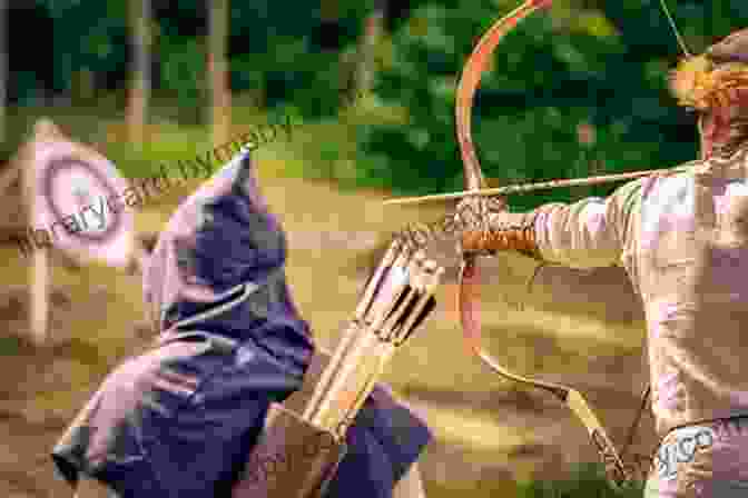 Archers Practicing Their Skills In A Medieval Setting With A Bended Bow: Archery In Mediaeval And Renaissance Europe