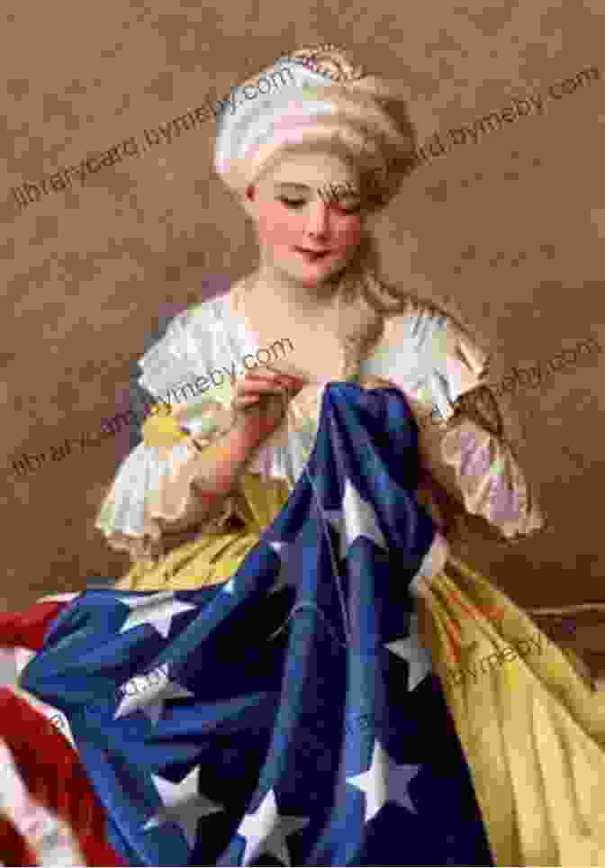 Betsy Ross Seated At A Sewing Machine, Holding An American Flag Easy Reader Biographies: Betsy Ross