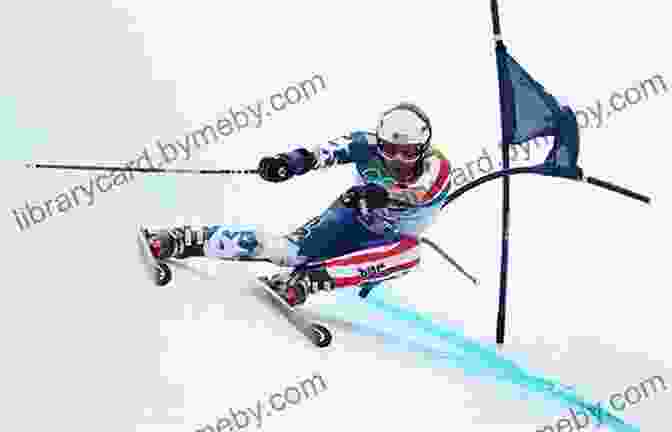 Bode Miller Racing Down A Mountain Slope Bode: Go Fast Be Good Have Fun