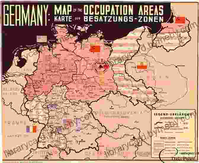 Book Cover Of Germany Under The Alied Occupation, Depicting A Map Of Post War Germany Divided Into Zones Germany Unter The Alied Occupation: 1945 1949 (Paper Money Of The German World)