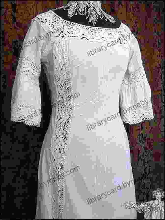 Close Up Of A Vintage Dress With Intricate Lace Details No Name In The Street (Vintage International)