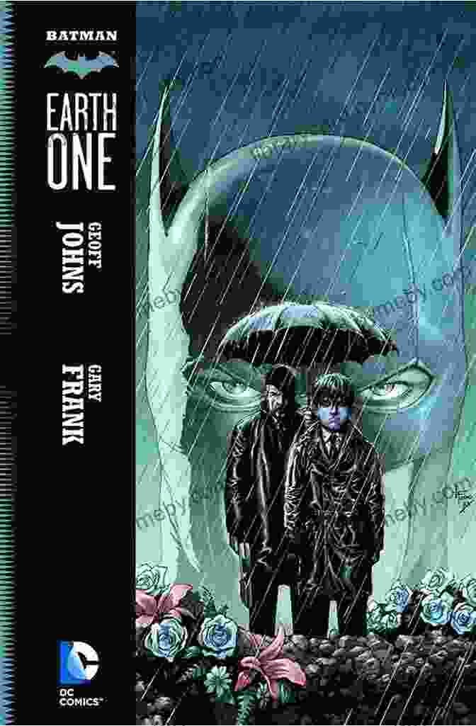 Cover Of Batman: Earth One Vol. 1 Graphic Novel Featuring A Brooding Batman Standing Atop A Rooftop Batman: Earth One Vol 1 (Batman:Earth One Series)