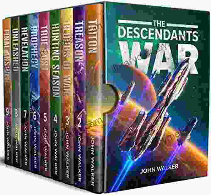 Cover Of Descendants Of War Book, Featuring A Spaceship In The Backdrop And A Soldier In The Foreground. Heroes Of War: A Military Space Opera Adventure (Descendants Of War 6)