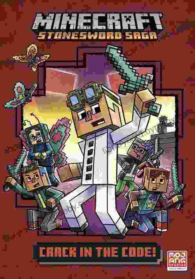 Crack In The Code Minecraft Stonesword Saga Book Cover Crack In The Code (Minecraft Stonesword Saga #1)