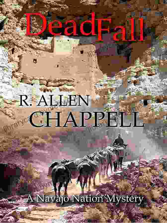 Deadfall Navajo Nation Mystery Book Cover Featuring A Mysterious Figure In A Navajo Blanket DeadFall: A Navajo Nation Mystery