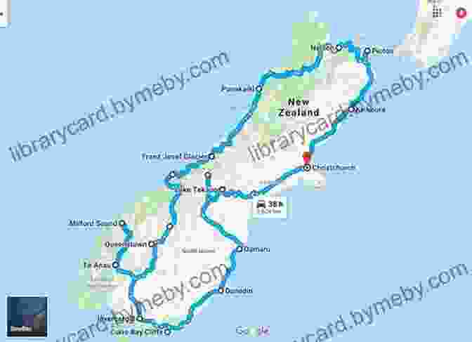 Detailed Map Of New Zealand, Highlighting Recommended Itineraries For Various Interests, Such As Adventure, Nature, And Culture Traveling To New Zealand: Planning Your Vacation In New Zealand