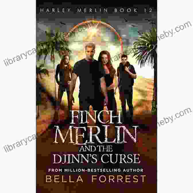 Finch Merlin And The Djinn Curse Book Cover Harley Merlin 12: Finch Merlin And The Djinn S Curse