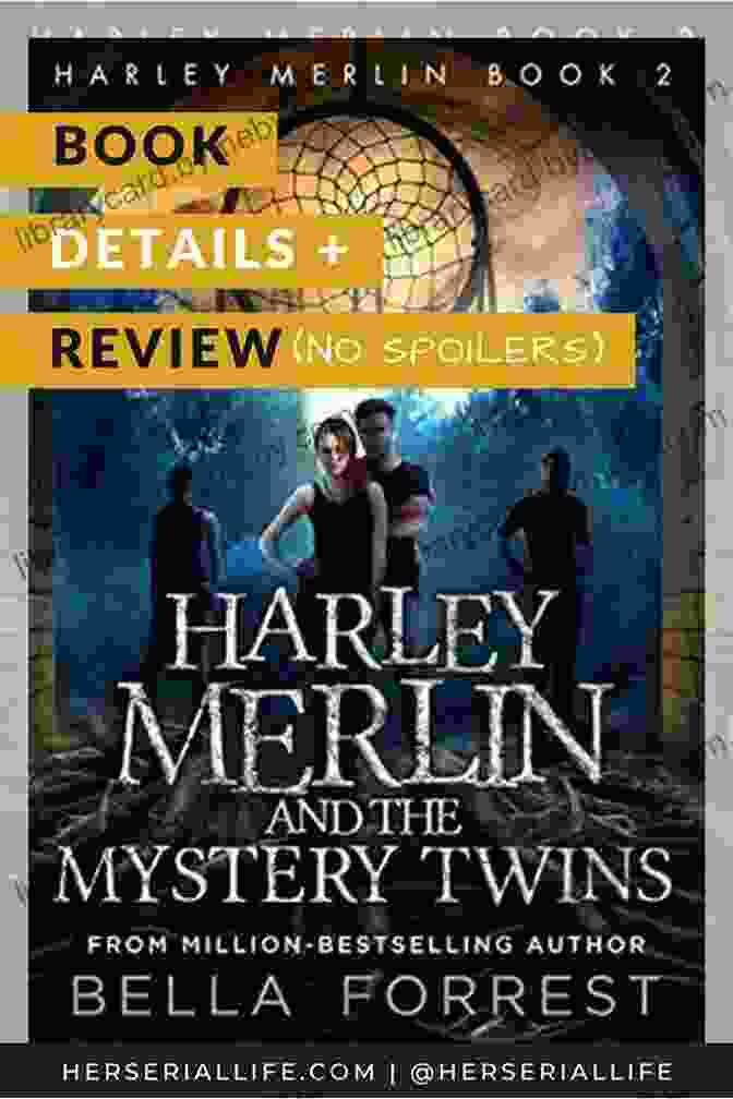 Harley Merlin And The Mystery Twins Book Cover Harley Merlin 2: Harley Merlin And The Mystery Twins