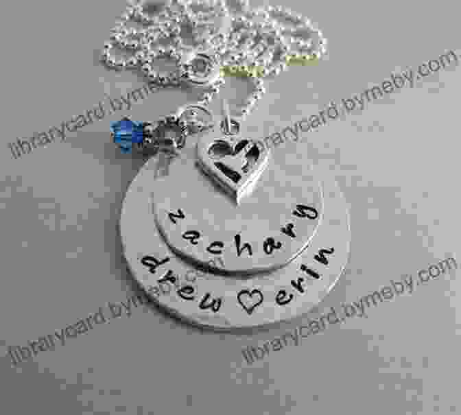 Image Of A Stylish Handmade Necklace With A Personalized Pendant Mother S Day Crafts (CraftBooks) Jean Eick