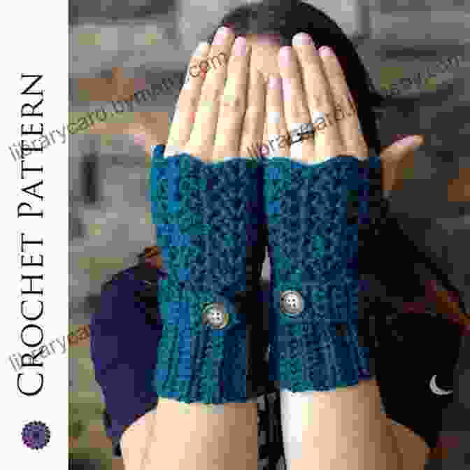 Intricate Lace Pattern On Crochet Fingerless Gloves Fingerless Gloves Crochet Patterns: Beautiful And Warm Fingerless Gloves Crochet Tutorials: Crochet Fingerless Gloves Ideas