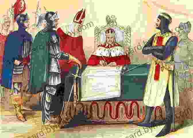 King John Signing The Magna Carta, A Groundbreaking Agreement That Established The Rule Of Law And Limited The Power Of The Monarchy. British History In 10 Stories: A Fun Facts For Kids