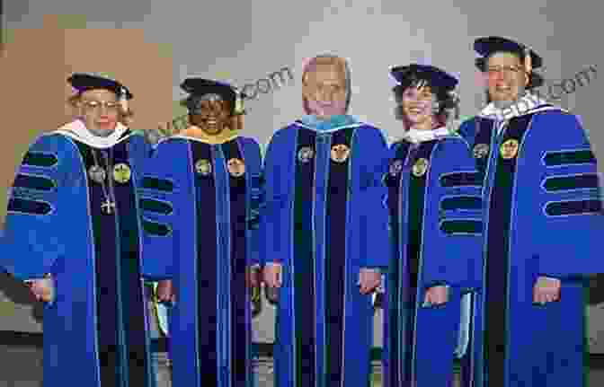 Linda Blitzer Receiving An Honorary Degree, Surrounded By Admirers. Linda S Birthday Blitzer Storm