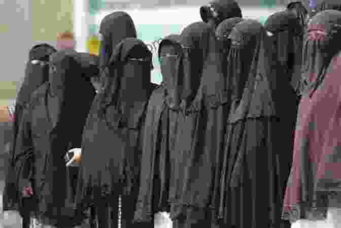 Muslim Women In Traditional Burqas Saudi Arabia (Major Muslim Nations)