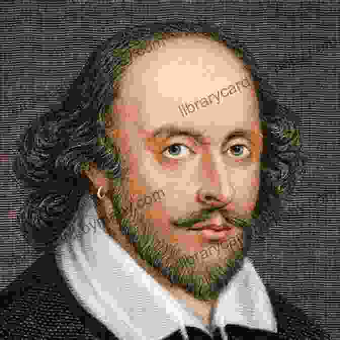 Portrait Of William Shakespeare, A Man With A Mustache And Beard, Wearing A Ruff And A Black Cap Shakespeare: The World As Stage (Eminent Lives Series)