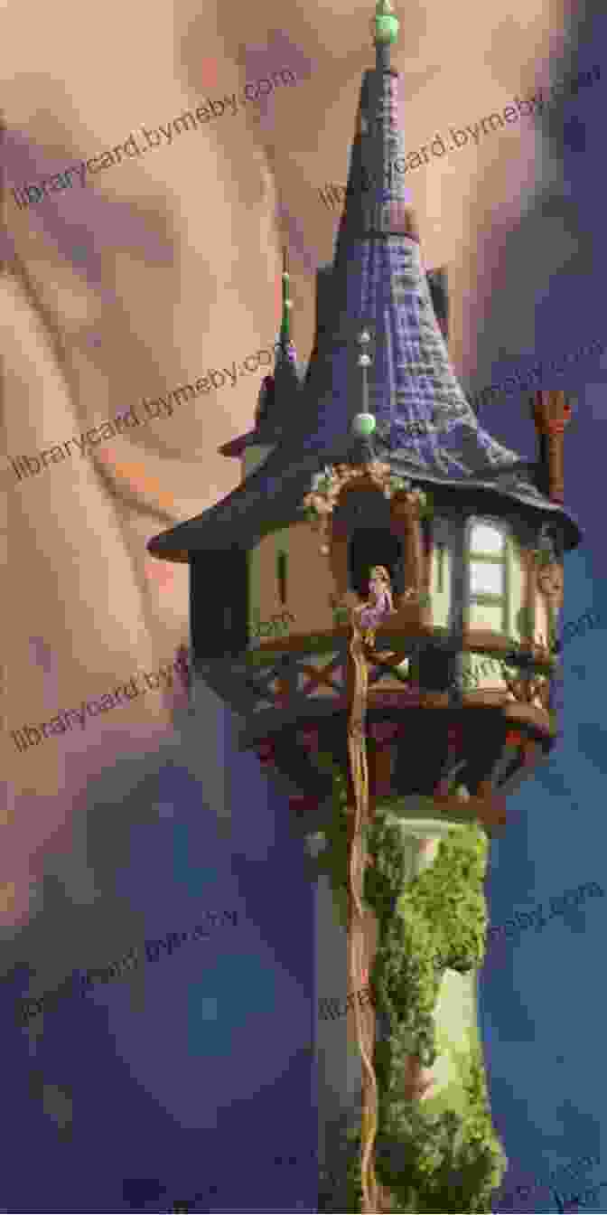 Rapunzel, The Long Haired Princess, Gazes Out Of Her Tower Window The Little Mermaid (Retold Fairytales 12)