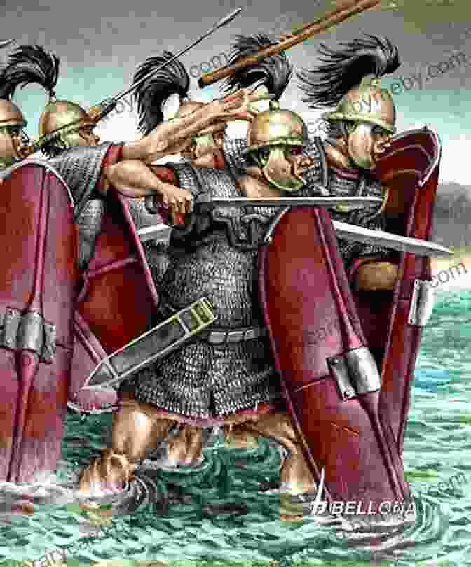 Roman Soldiers Landing In Britain, Marking The Beginning Of Roman Influence On The Island. British History In 10 Stories: A Fun Facts For Kids