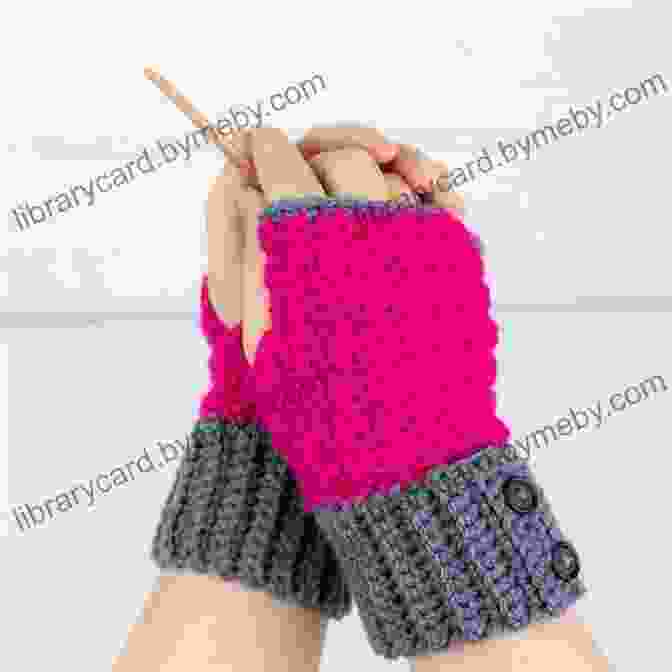 Soft And Fluffy Texture On Crochet Fingerless Gloves Fingerless Gloves Crochet Patterns: Beautiful And Warm Fingerless Gloves Crochet Tutorials: Crochet Fingerless Gloves Ideas