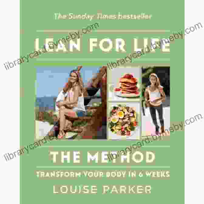 The Louise Parker Method Lean For Life Book Cover, Featuring A Vibrant Woman Smiling And Holding A Salad Bowl. The Louise Parker Method: Lean For Life