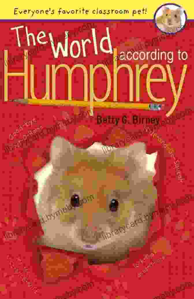 The World According To Humphrey Book Cover, Featuring A Hamster On A Blue Background The World According To Humphrey