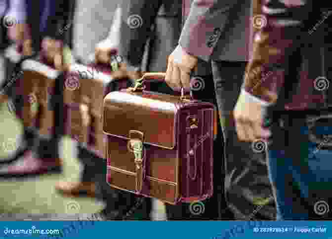 Vintage Photograph Of Men In Suits With Briefcases, Symbolizing Ivy League Graduates Entering The Asian Financial Markets Ugly Americans: The True Story Of The Ivy League Cowboys Who Raided The Asian Markets For Millions