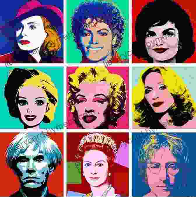 Warhol Blake Book Cover, Featuring A Combination Of Warhol's Pop Art Imagery And Blake's Visionary Poetry Warhol Blake Gopnik