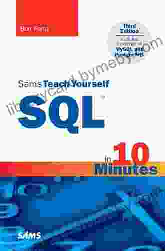 SQL In 10 Minutes A Day Sams Teach Yourself